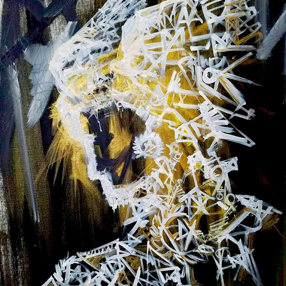 Original wall fine Art Print of “Hermes”